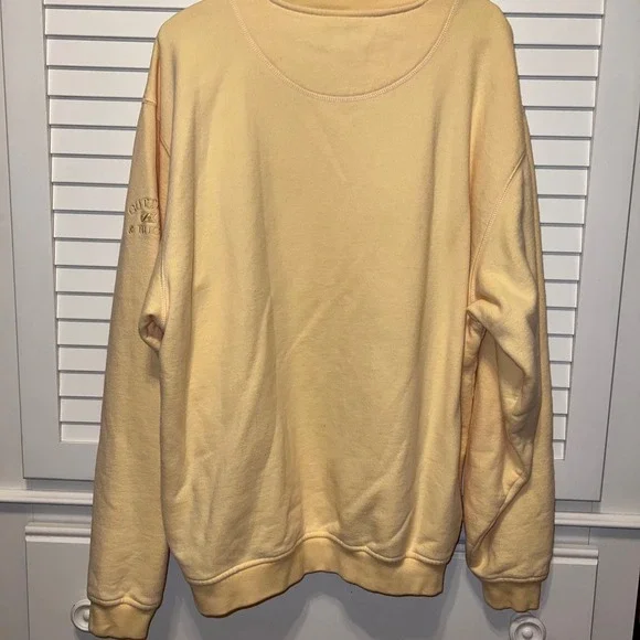 Cutter & Buck Mens St Louis Cardinals Yellow Crewneck Sweatshirt XL MLB Fleece - Picture 2 of 9